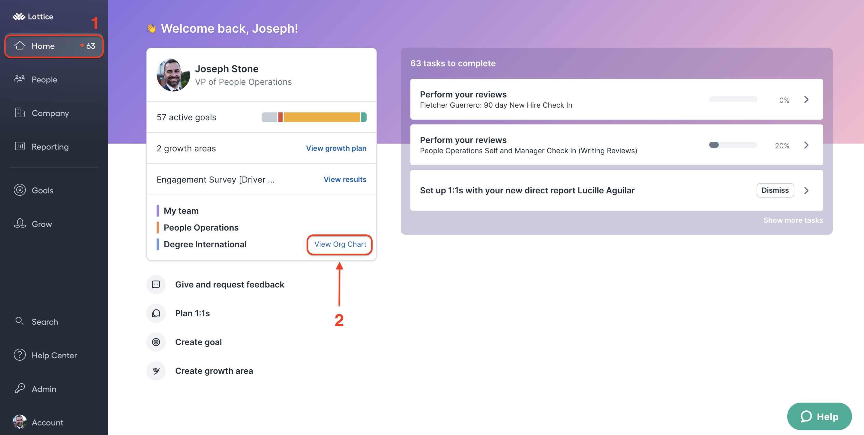 How to View the Company Org Chart Lattice Help Center