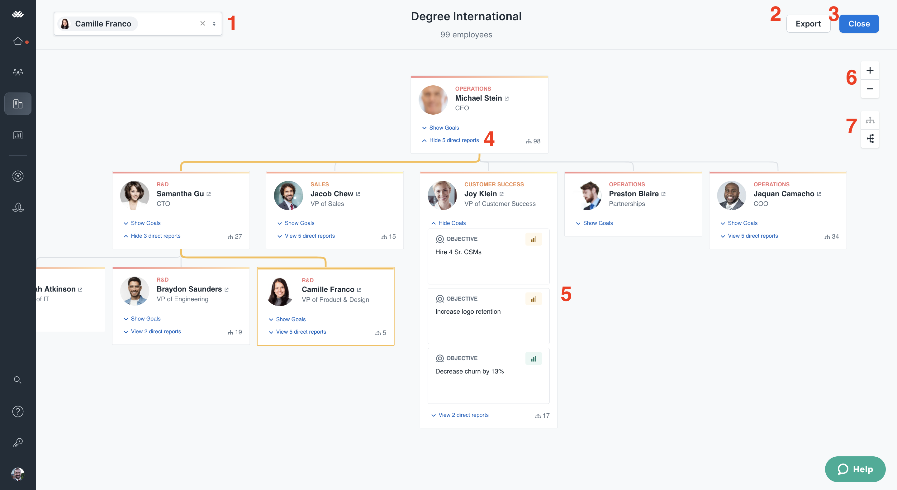 How to View the Company Org Chart Lattice Help Center